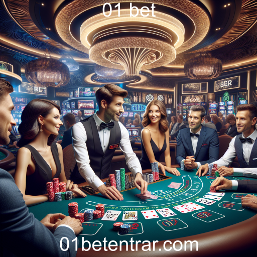 A Experiência Imersiva do Cassino ao Vivo na 01 Bet